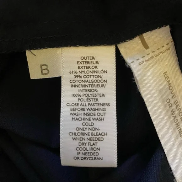 LOFT Navy Lace Mini Dress - Picture 9 of 9